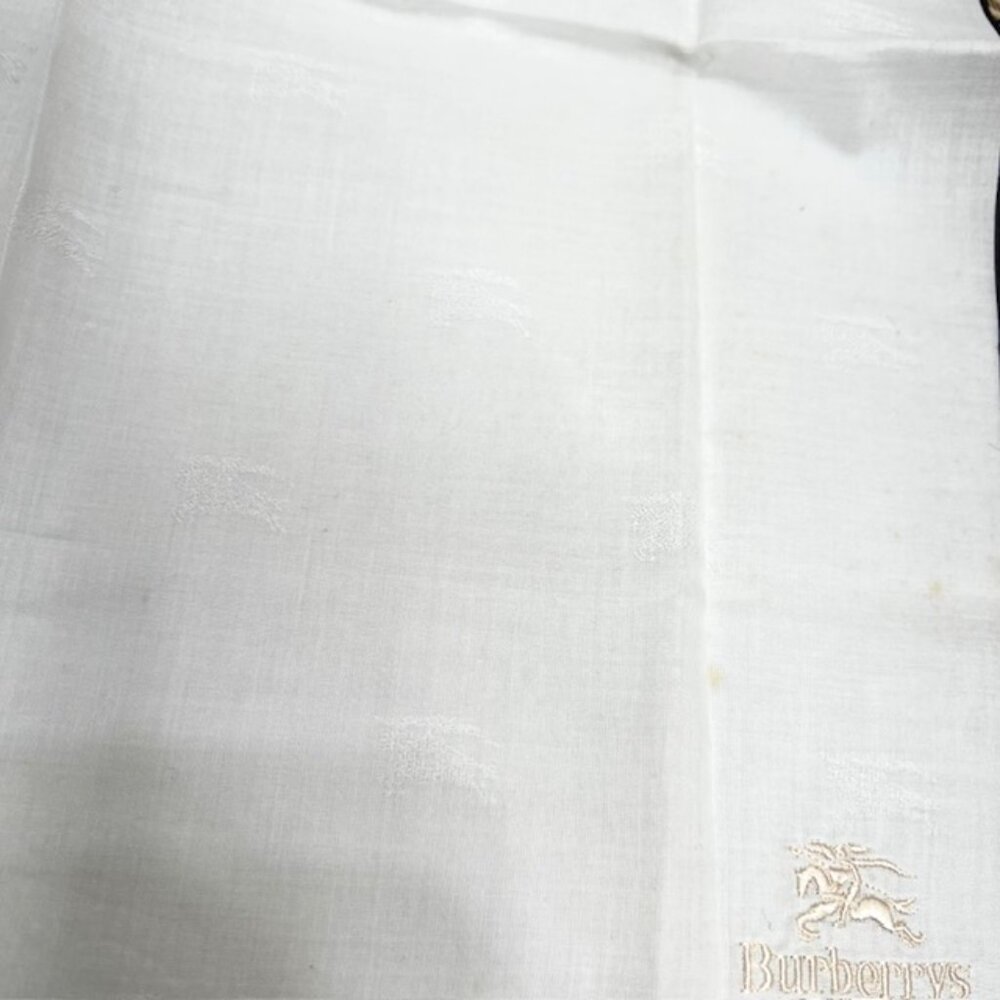 New Men/Women  BURBERRY Handkerchief Nova Check Set of Two 17"-19" 100％Cotton(31 - Picture 15 of 15